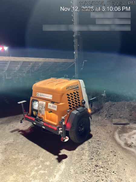 2023 Generac MLT2 Diesel, Flex Switch 120V Input, Powerzone Controller, (4) 320W LED Lights, 4kW Generator, 39.9 Gal Fuel Tank, 2" Ball, T3
