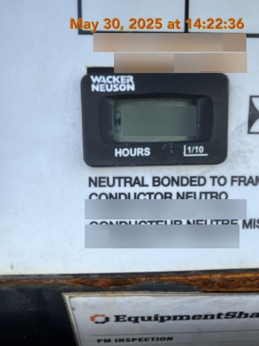 2019 Wacker Neuson LTV6L-MH Wacker Neuson LTV6L Mobile Light Tower w/Fuel Level Sensor Installed