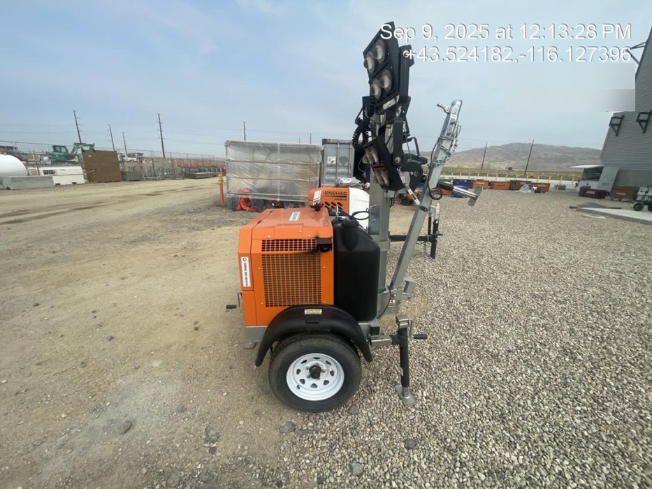 2024 Wanco WLTT-4MM4K Diesel, Deep Sea Controller, Shore Power Plug, Auto Start, (4) 350W LED Floodlights, 4kW Generator, 60 Gal Fuel Tank, 2" Ball, T3