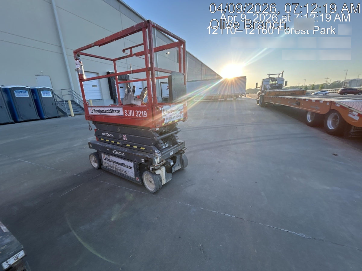 2019 Skyjack SJIII-3219 Standard Options, Trojan Batteries
