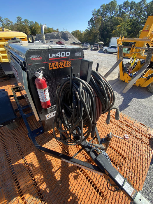 2024 Lincoln Electric LE400 Kubota V1505, Trlr, Cable Rack, Light Kit, ES Decals, T3