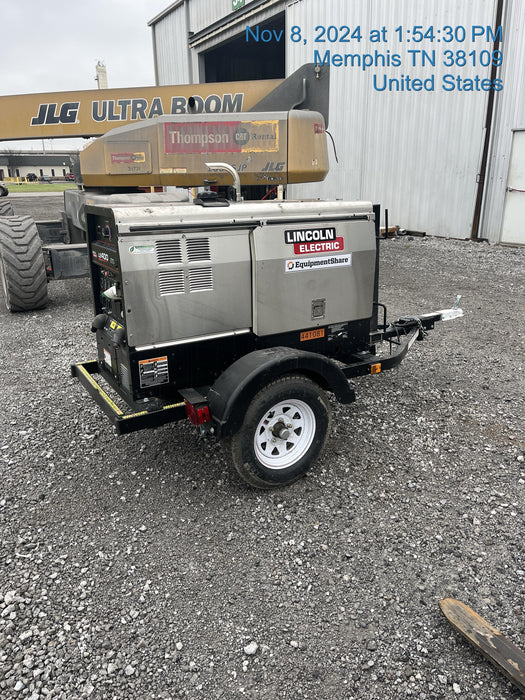 2024 Lincoln Electric LE400 Kubota V1505, Trlr, Cable Rack, Light Kit, ES Decals, T3