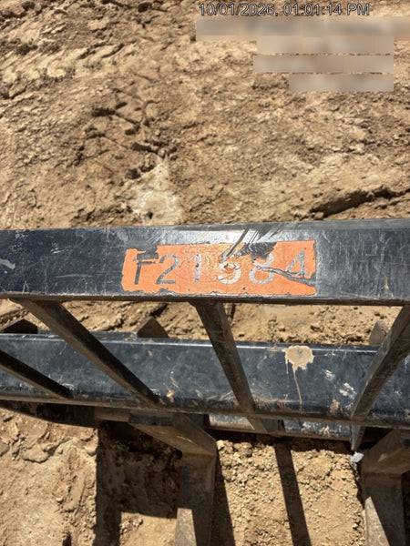 2021 PALADIN 48" Pallet Fork Assembly