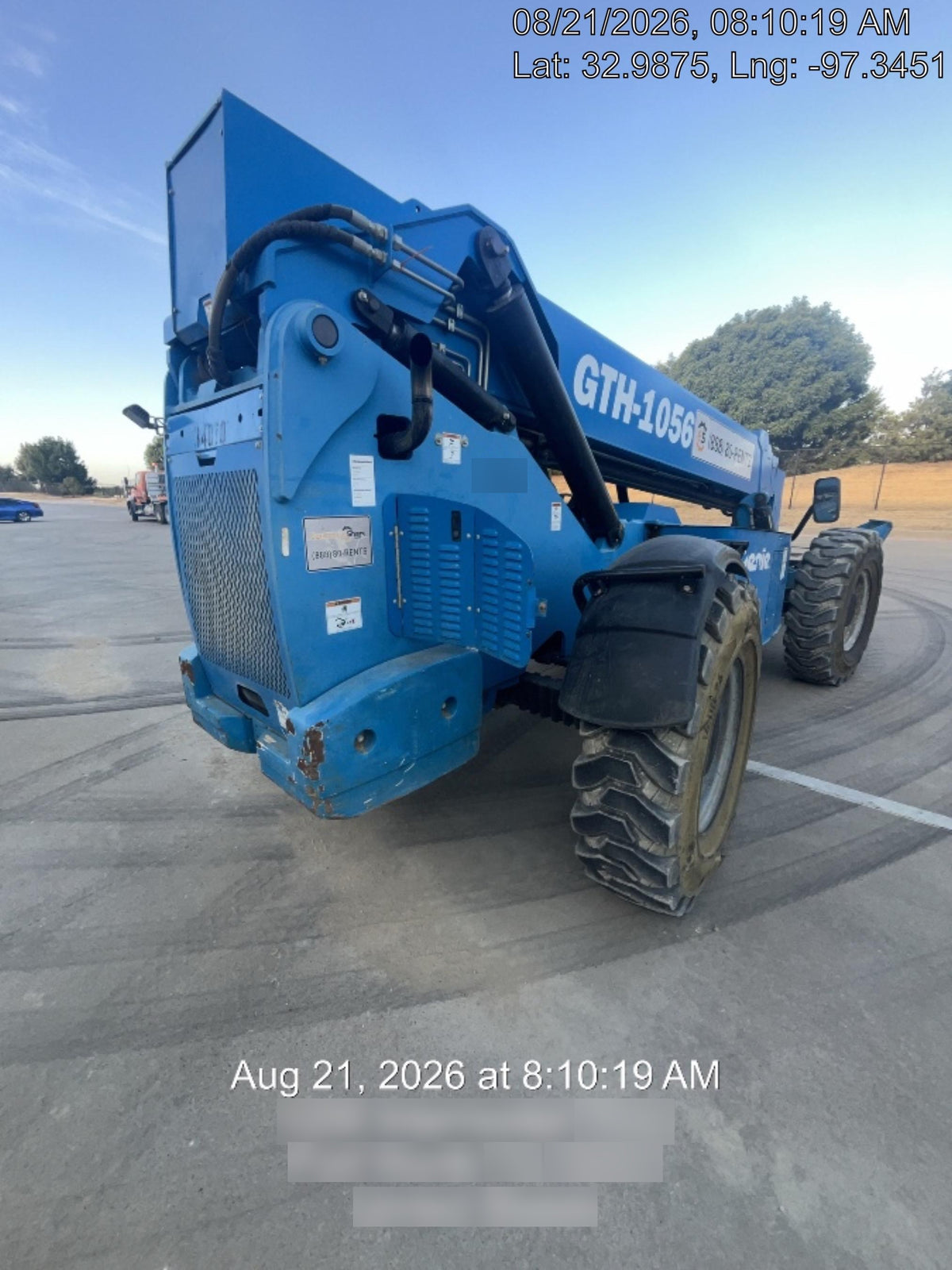 2019 GENIE GTH-1056