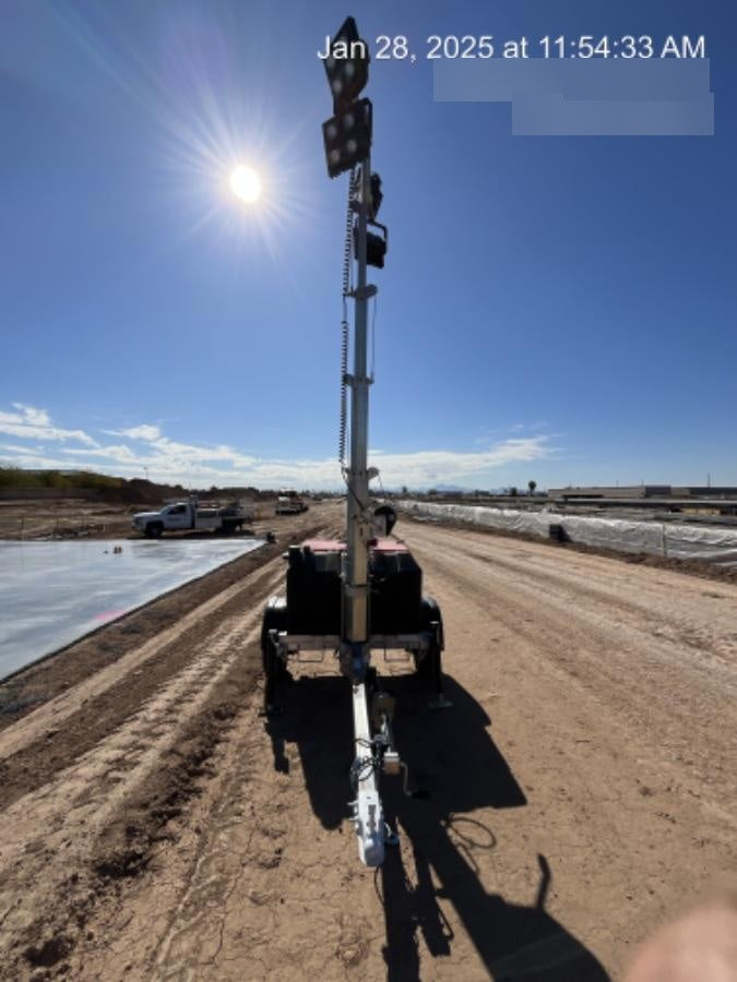 2024 Wanco WLTT-4MM4K Diesel, Deep Sea Controller, Shore Power Plug, Auto Start, (4) 350W LED Floodlights, 4kW Generator, 60 Gal Fuel Tank, 2" Ball, T3