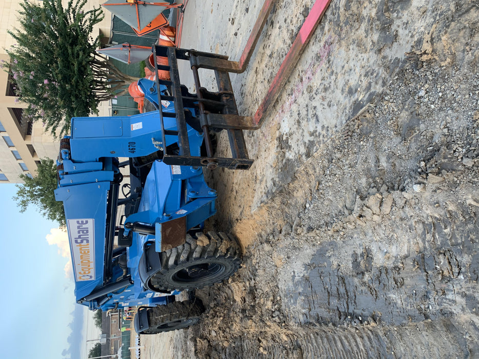 2017 Genie GTH-1056 Genie GTH1056, Solid Tires, 60" carriage, Light Kit, Open ROPS