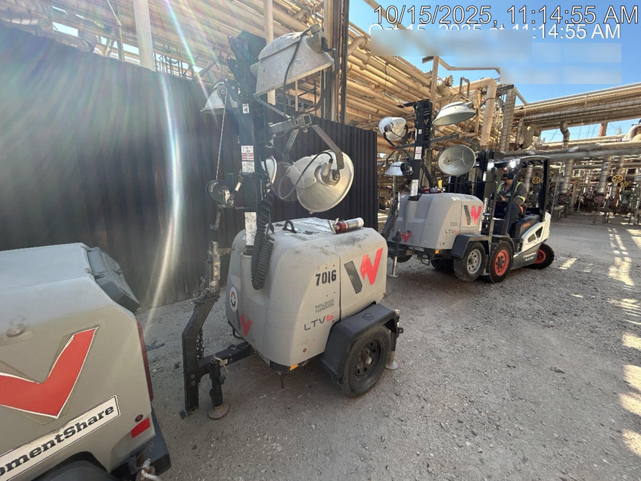 Wacker Neuson LTV6K-MH Wacker Neuson LTV6K Light Tower w/Kubota Engine
