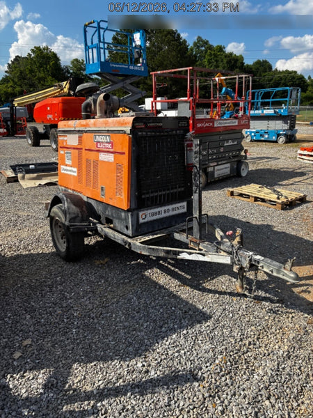 2021 Lincoln Electric Vantage 549X Ready Pak 3, ORANGE (includes trailer, cable rack, fender light kit)
