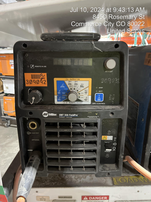 2023 MILLER ELECTRIC XMT 350