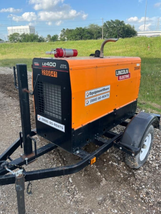 2022 Lincoln Electric LE400 Kubota V1505, Trlr, Cable Rack, Light Kit, ES Decals, T3