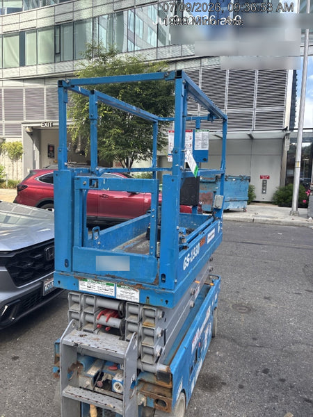 2020 Genie GS-1930 Solid Non Marking Tires, Beacon, Folding rails with half height swing gate