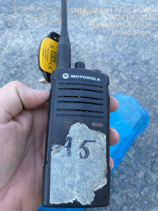 2020 MOTOROLA RDU4100