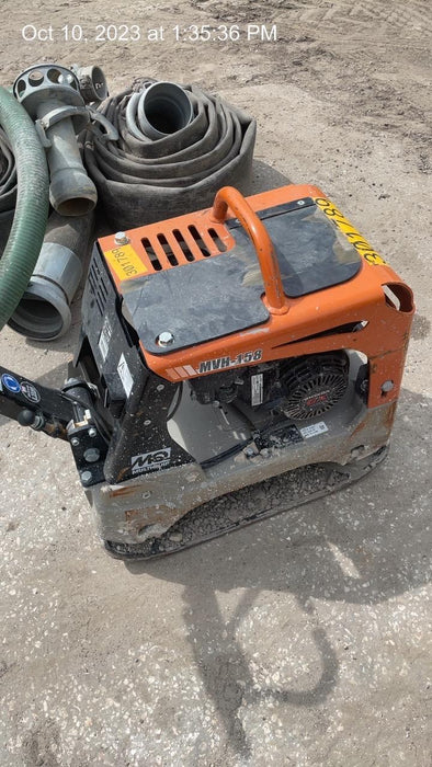 2023 Multiquip MVH158 Honda GX200, 17" Plate, Gas