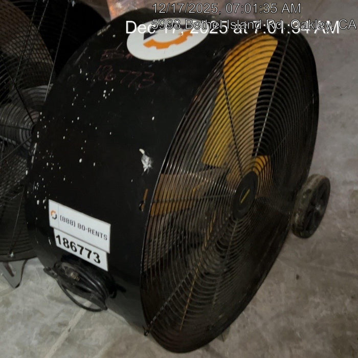2021 MASTER 36" Drum Fan