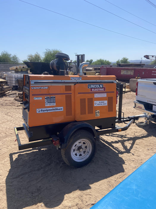 2023 Lincoln Electric Vantage 549X Crosslink Technology, Trailer Mounted, ES Decals, T3