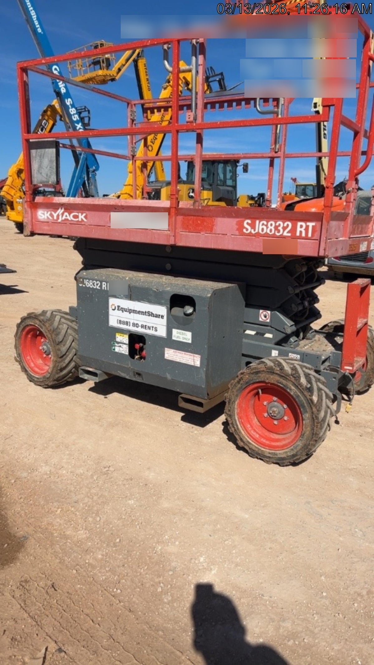 2019 SKYJACK SJ6832 RT