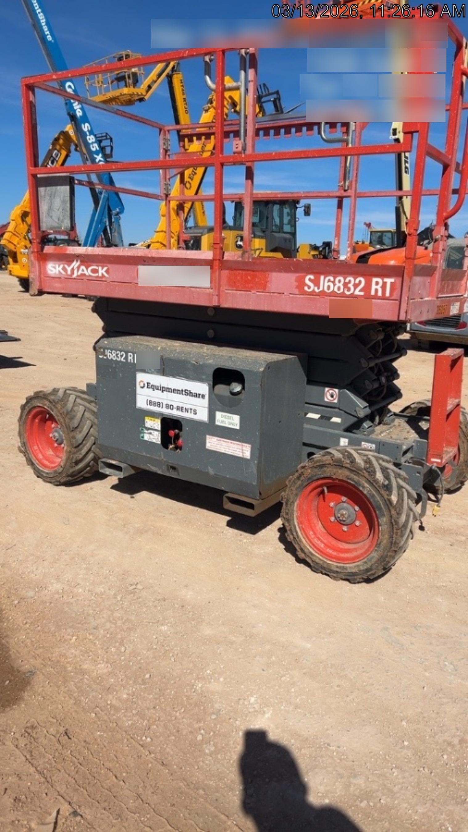 2019 SKYJACK SJ6832 RT