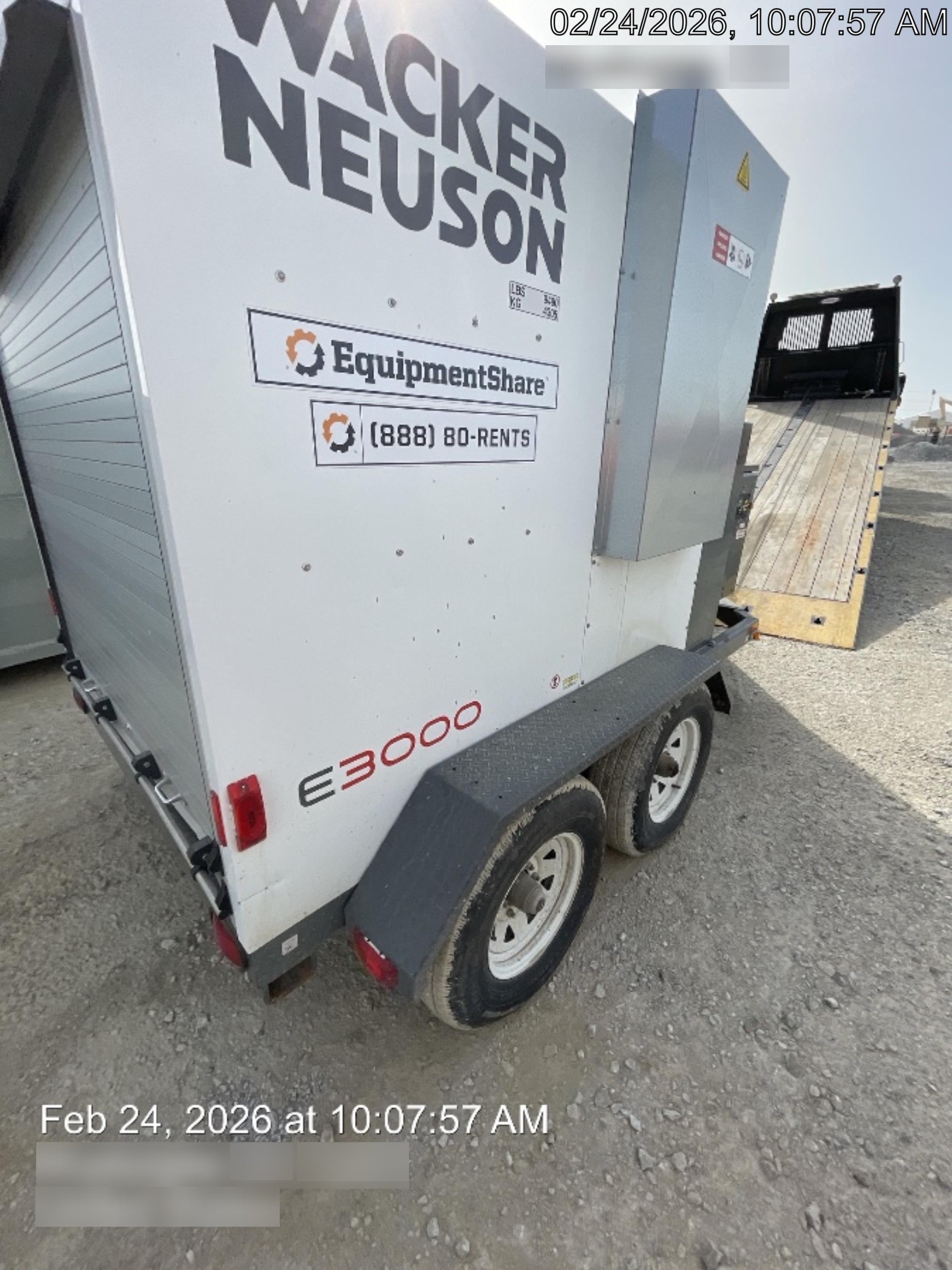 2022 WACKER NEUSON E3000