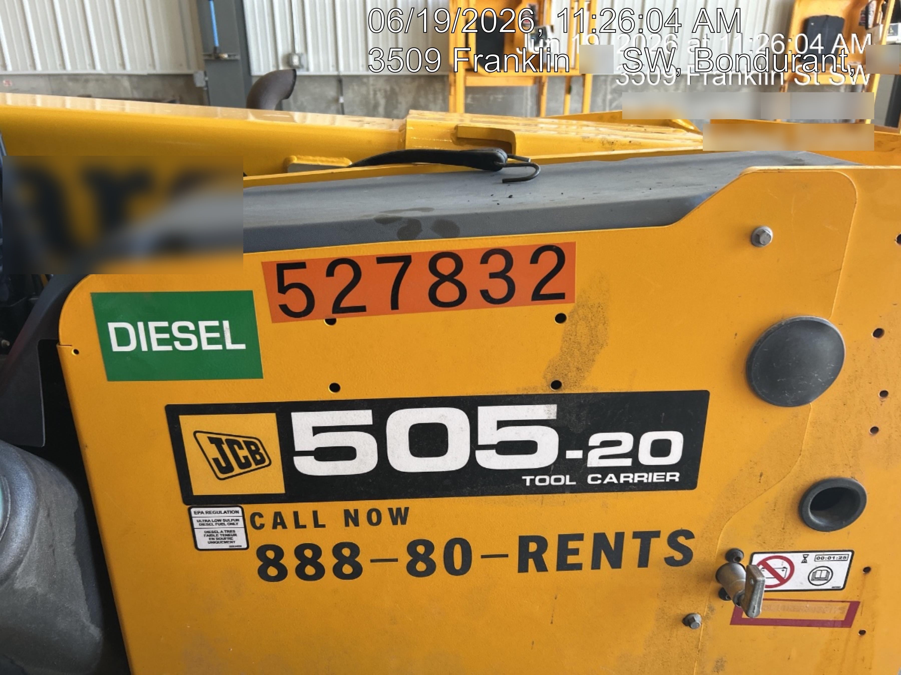 2025 JCB 505-20TC
