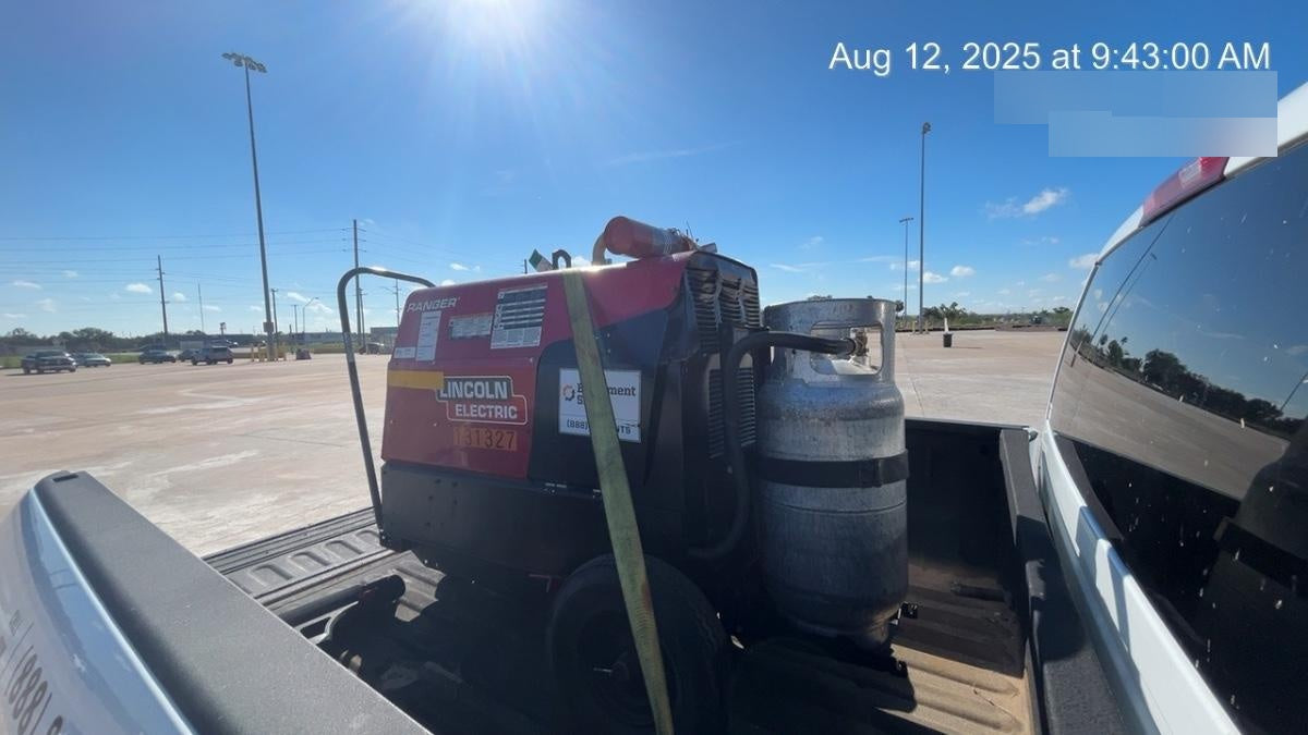 2021 Lincoln Electric Ranger 305 LPG K3430-1, Ranger 305 LPG, Undercarriage, Tank Holder & Strap, 10kw AC Gen, 25hp Kohler LPG Eng