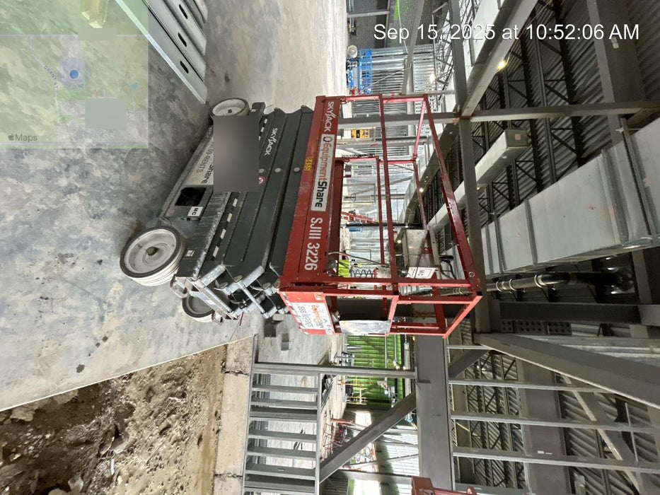 2018 Skyjack SJIII-3226 Skyjack SJIII3226 Scissor Lift w/Trojan Batteries