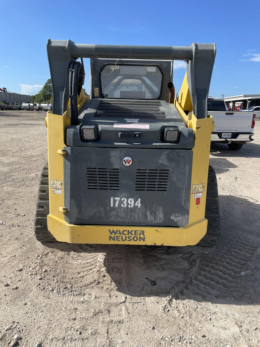 Wacker Neuson ST45 ST45 10K Tracked Skid Loader, Canopy, ISO, Bucket Leveling, 84" Bucket w/ Smooth bolt on edge