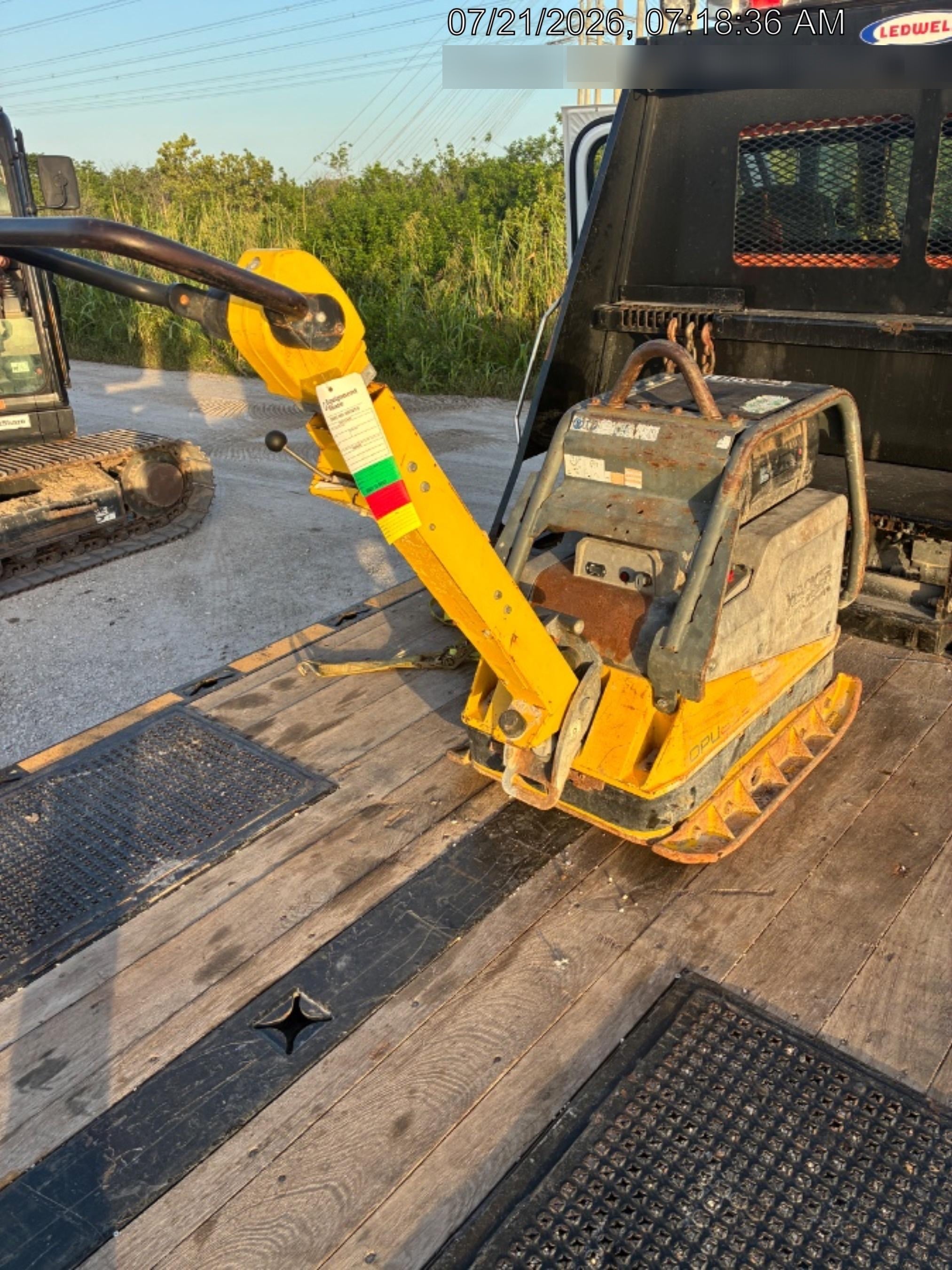 2021 Wacker Neuson DPU6555 DSL Vibroplate
