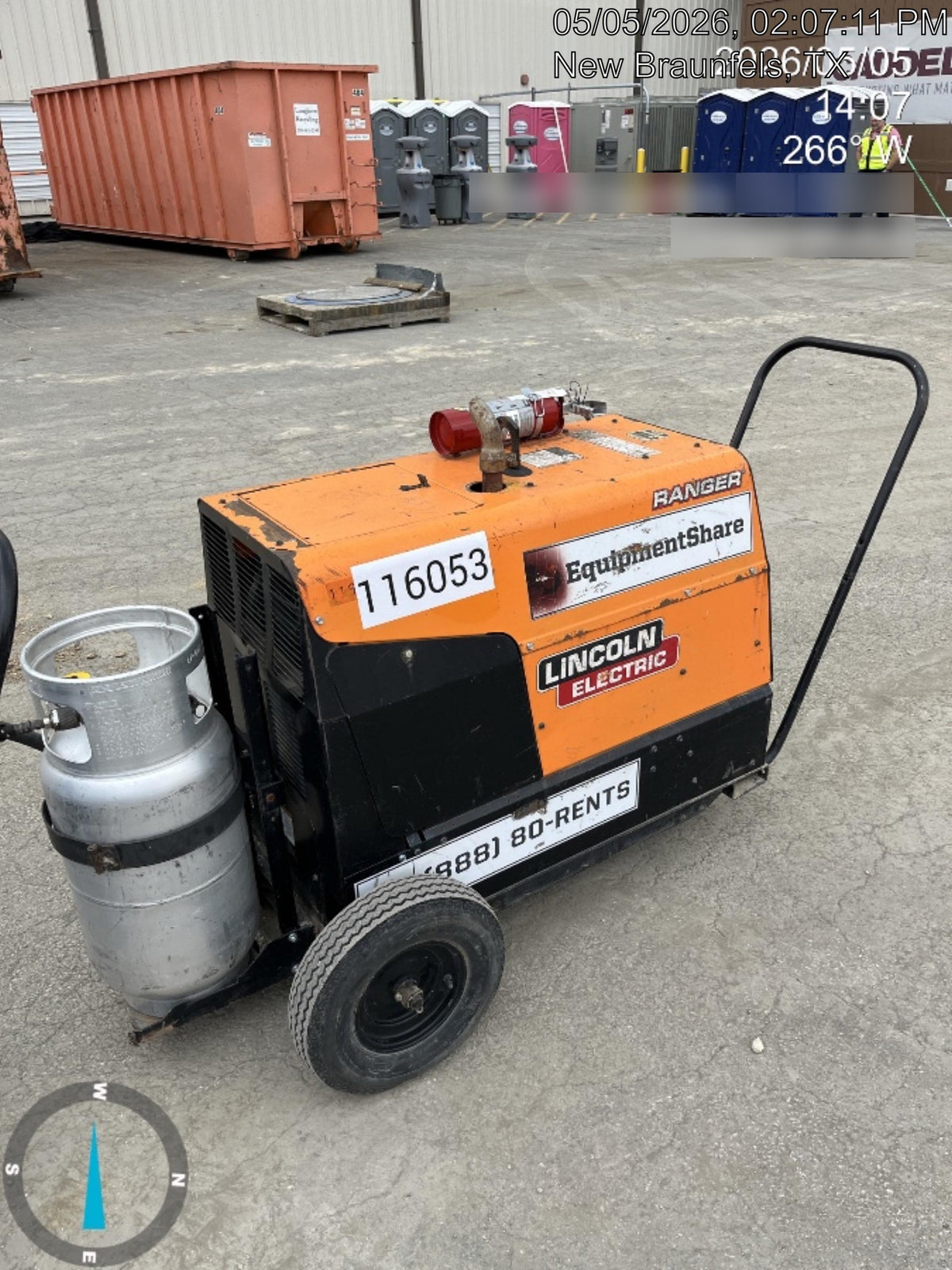 2020 Lincoln Electric Ranger 305 LPG Engine Driven Welder (Kohler®) One-Pak