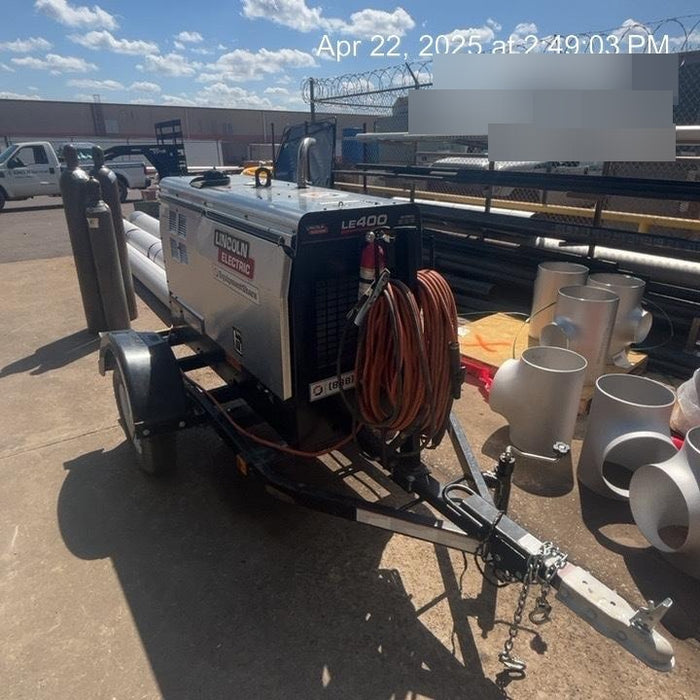 2024 Lincoln Electric LE400 Kubota V1505, Trlr, Cable Rack, Light Kit, ES Decals, T3