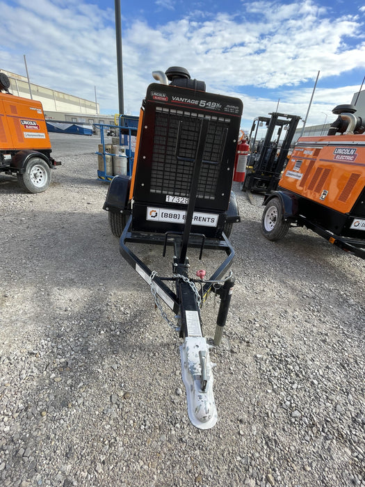 2021 Lincoln Electric Vantage 549X Ready Pak 3, ORANGE (includes trailer, cable rack, fender light kit)