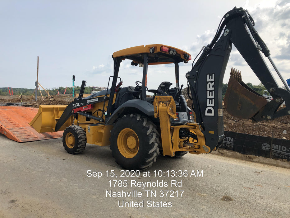 2020 John Deere 310LEP Canopy, 4WD, Standard Stick, Pilot Controls, 2 Way Hydraulics, TAG Manual QC