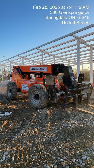 2020 Skytrak 10054 74 Hp, Cab/Heat/Air, FF Tires, Work Lights, Beacon, Aux Hydraulics, Back up Alarm, Lifting Eye, ES Decals