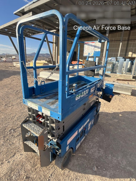 2019 Genie GS-1930 Fixed rails with chain Entry