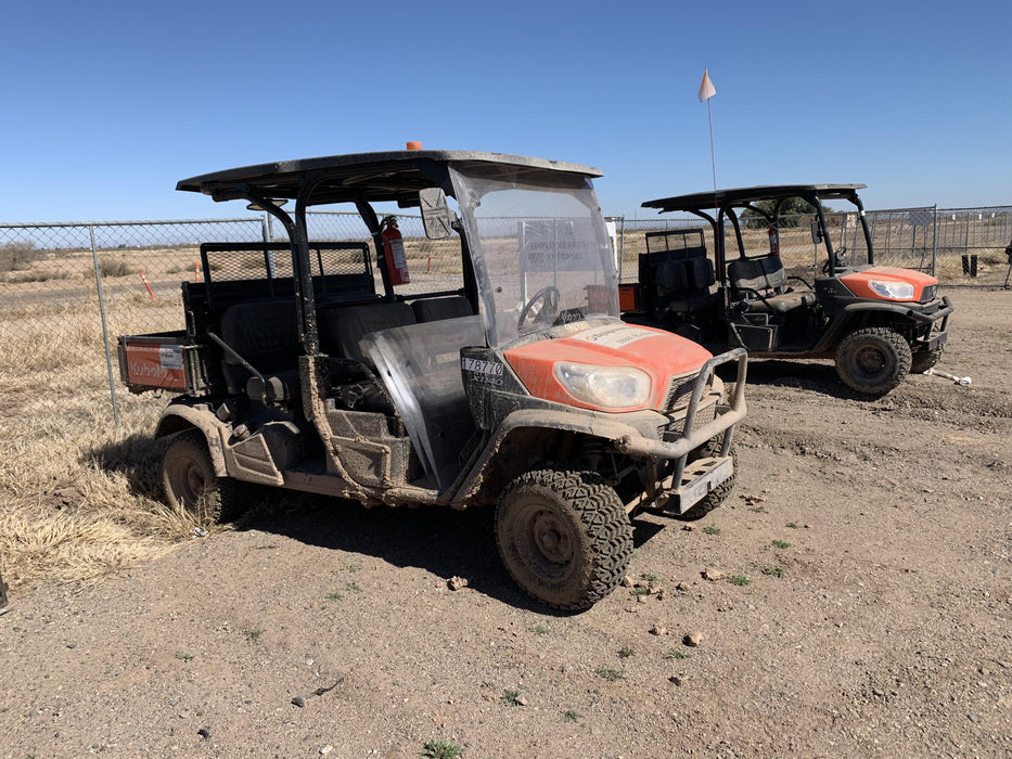 2021 Kubota RTV-X1140W-H Plastic Canopy, Windshield Acrylic Clear, LED Strobe Light, Wire Harness Kit, Back up Alarm