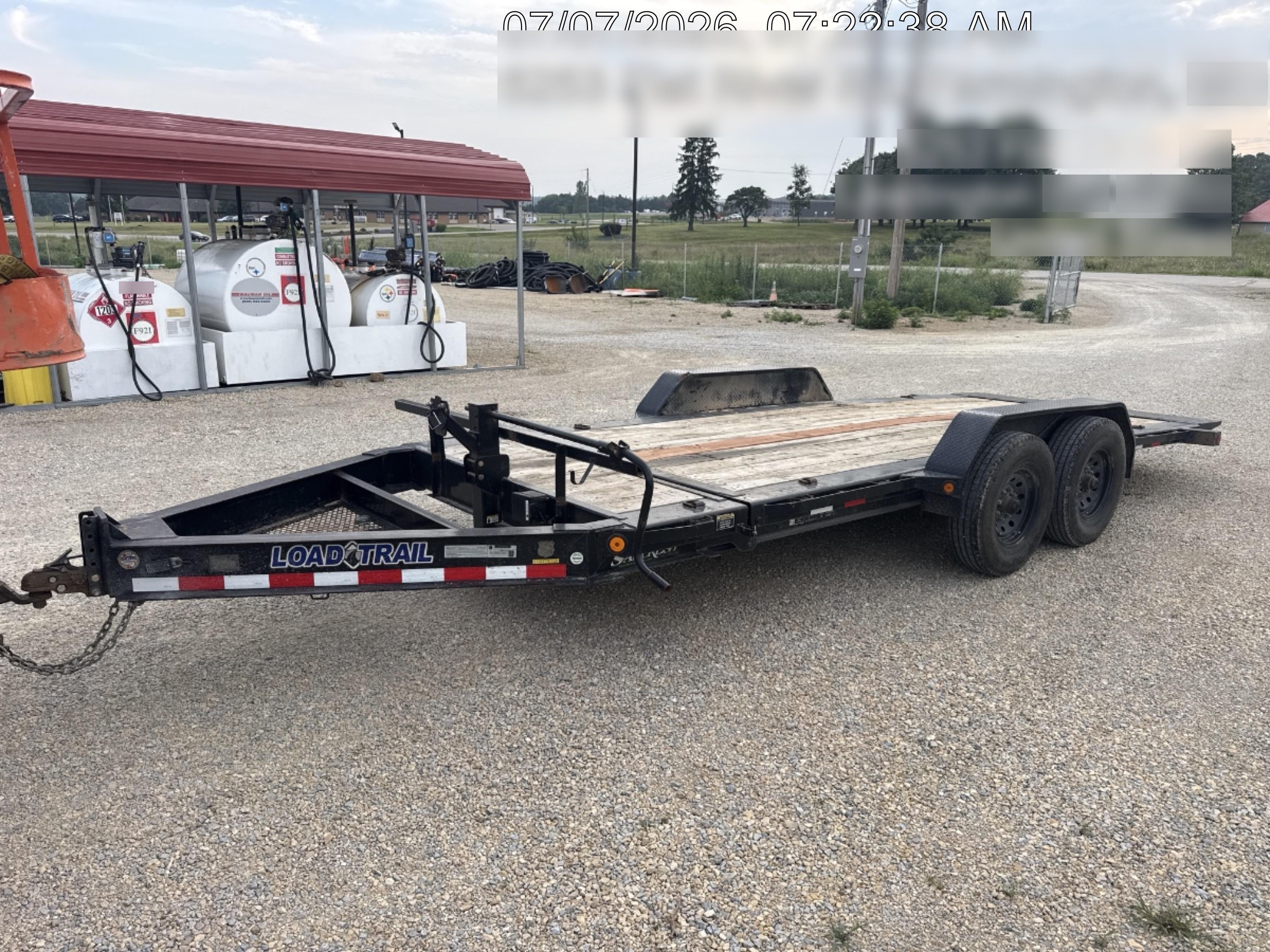 2022 LOADTRAIL Tilt-Deck Rental Trailer