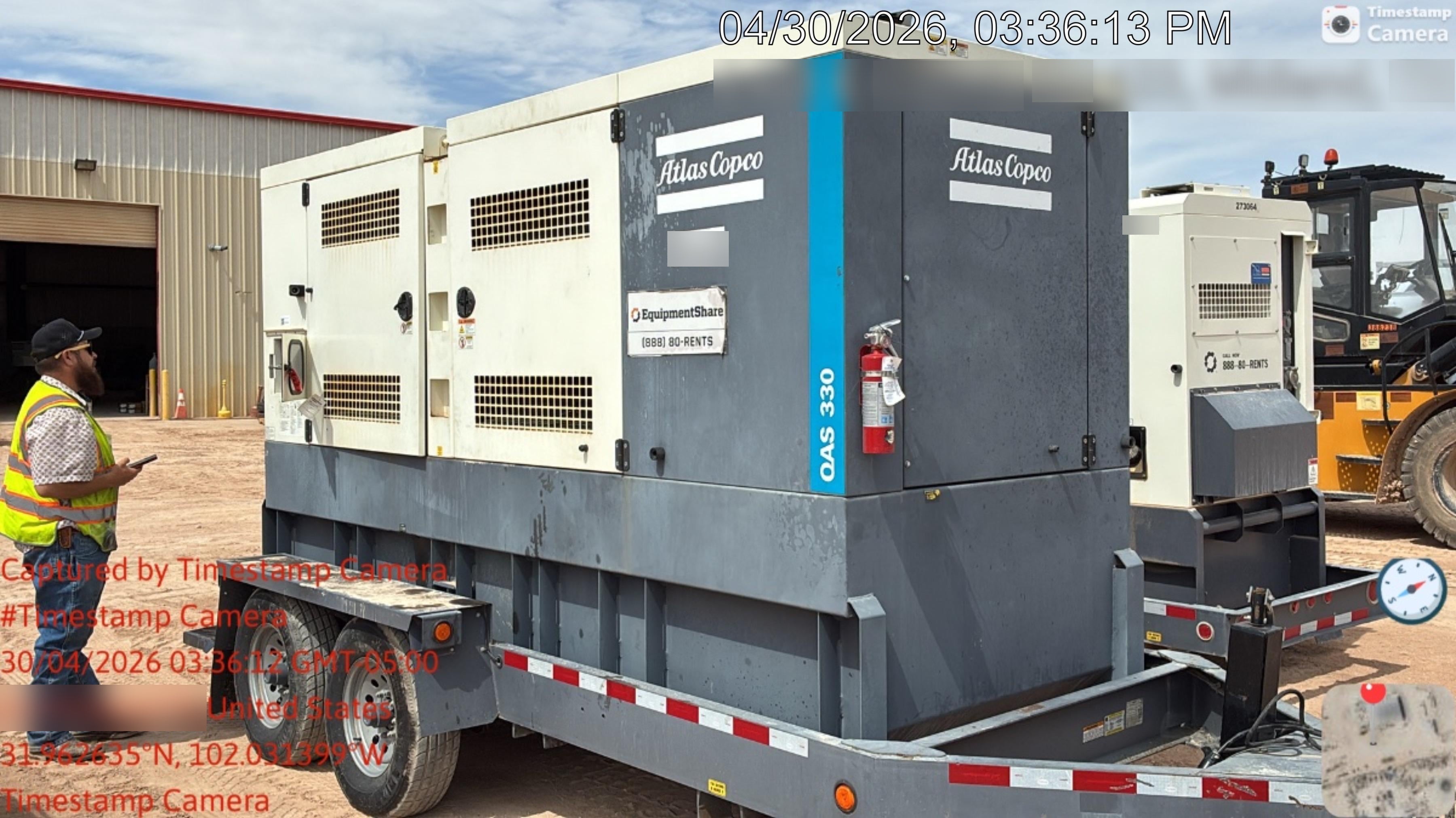 2020 ATLAS COPCO QAS 330