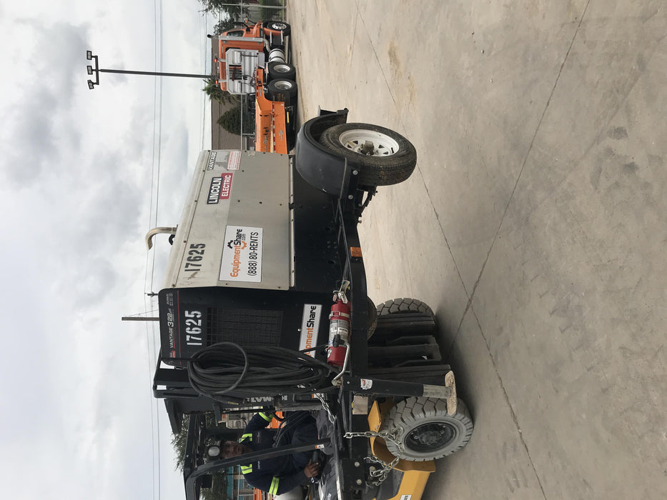 2018 Lincoln Electric Vantage 322 Lincoln Vantage 322 Welder Ready Pak 3 - Vantage 322, Trailer, Fender and light kit, Cable rack