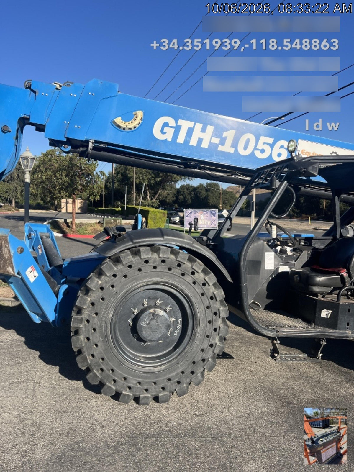 2019 GENIE GTH-1056