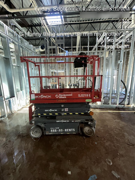 2024 Skyjack SJ3219 Electric Drive, Sld NM Tires, DBcns, RFRails, Power to Platform, T3 + Access Control