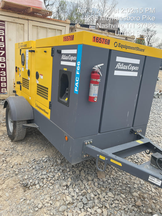 2021 ATLAS COPCO PAC F66 KD-S