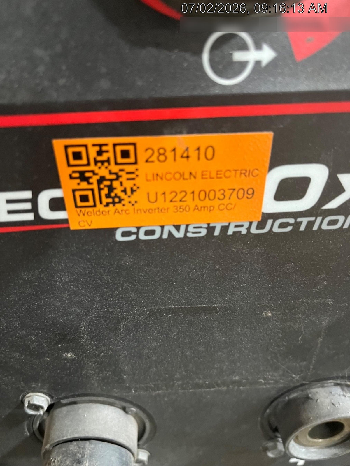 2022 LINCOLN ELECTRIC FLEXTEC 350X