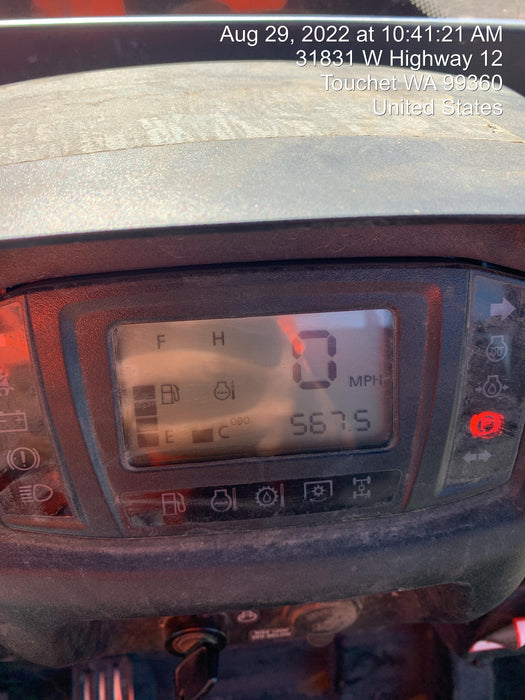 2022 Kubota RTV-X1140W-H Plastic Canopy, Windshield Acrylic Clear, LED Strobe Light, Wire Harness Kit, Back up Alarm