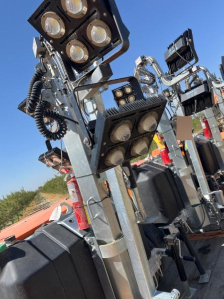 2024 Wanco WLTT-4MM4K Diesel, Deep Sea Controller, Shore Power Plug, Auto Start, (4) 350W LED Floodlights, 4kW Generator, 60 Gal Fuel Tank, 2" Ball, T3