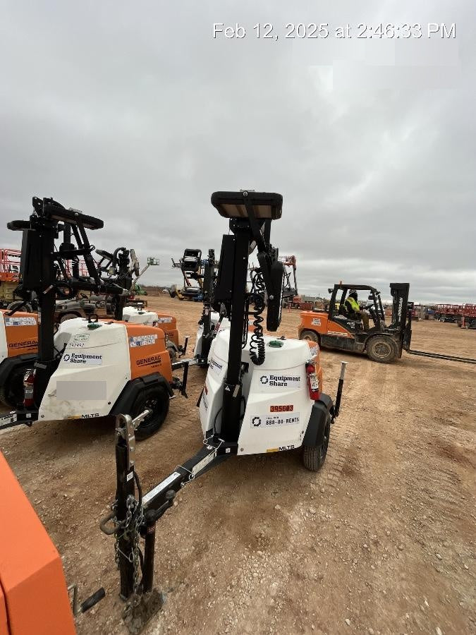 2024 Generac MLT2 Diesel, Flex Switch 120V Input, Powerzone Controller, 
(4) 320W LED Lights, 4kW Generator, 39.9 Gal Fuel Tank, 2" Ball, T3