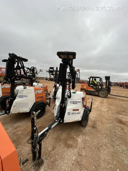 2024 Generac MLT2 Diesel, Flex Switch 120V Input, Powerzone Controller, 
(4) 320W LED Lights, 4kW Generator, 39.9 Gal Fuel Tank, 2" Ball, T3