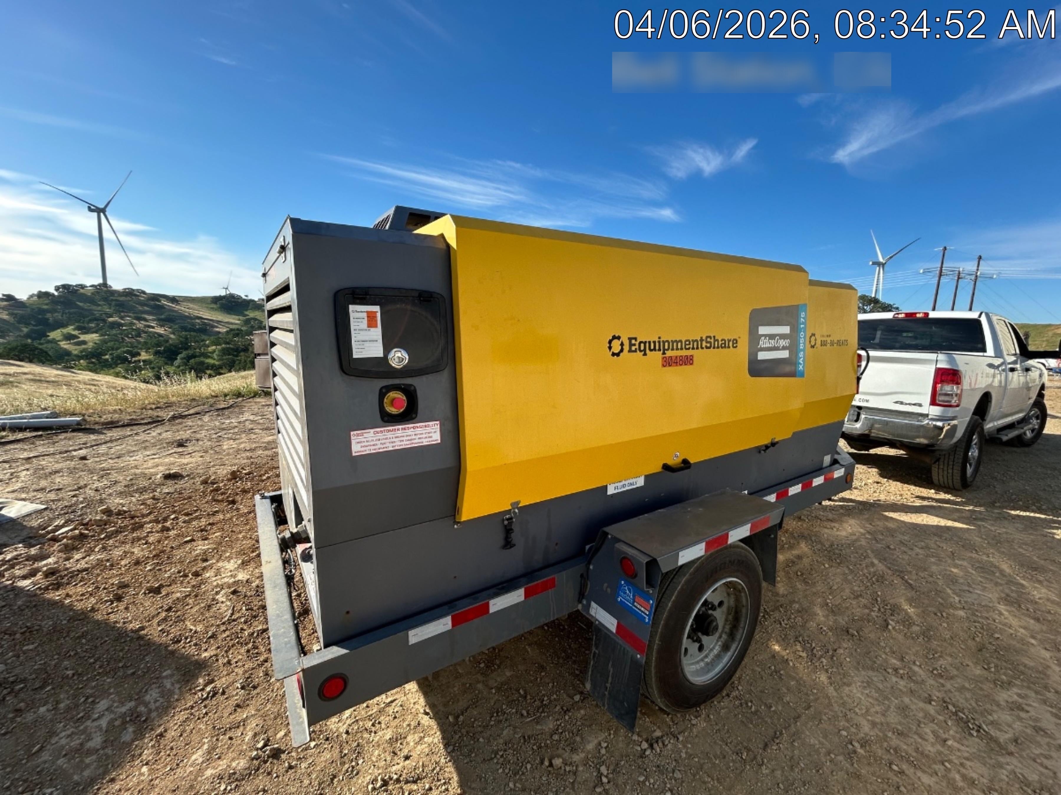 2023 ATLAS COPCO XAS 850