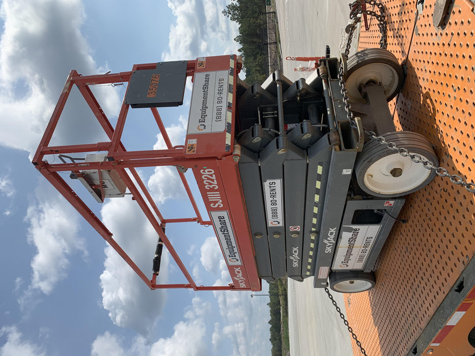 2019 Skyjack SJIII-3226 Standard Options, Trojan Batteries