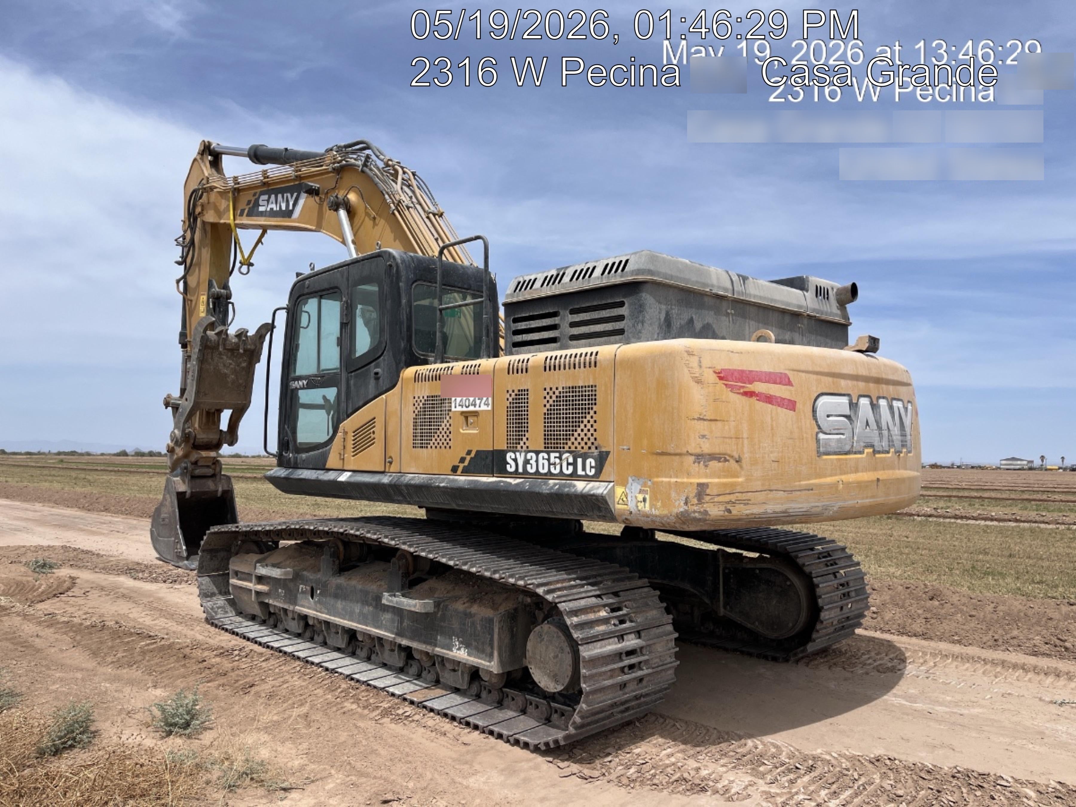 2021 SANY SY365C LC