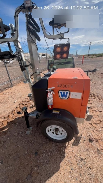 2024 Wanco WLTT-4MM4K Diesel, Deep Sea Controller, Shore Power Plug, Auto Start, (4) 350W LED Floodlights, 4kW Generator, 60 Gal Fuel Tank, 2" Ball, T3