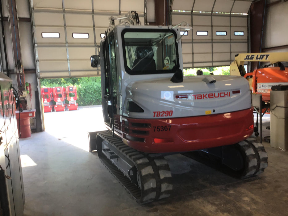 2020 Takeuchi TB290C Cab/Heat/Air, Rubber Tracks, Manual TAG QC